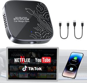 4-in-1 Wireless CarPlay Adapter for...