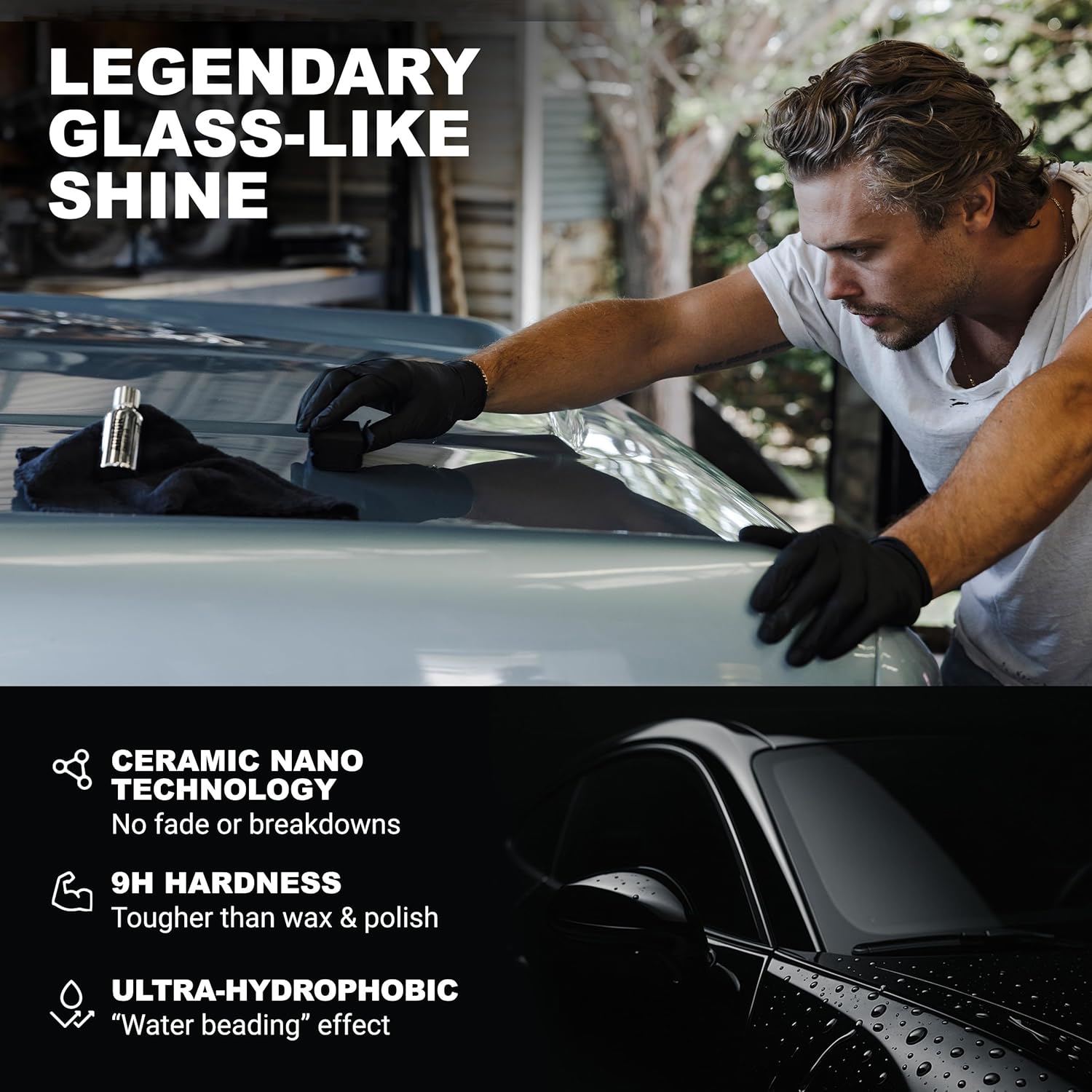 AvalonKing Armor Shield IX – DIY Ceramic Coating Kit for Cars – High Gloss, Hydrophobic & 2-Year Protection – Easy Home Application – Paint, Glass, Rims & Trim – 30ml - Image 3