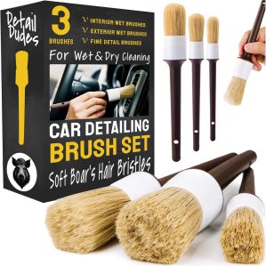 Detail Dudes Car Detailing Brush Se...