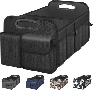 Femuar Car Trunk Organizer with Lar...