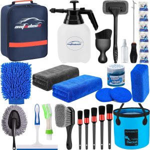 29Pcs Car Detailing Kit Wash Cleani...