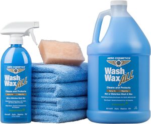 Wet or Waterless Wash Wax Kit 144oz...