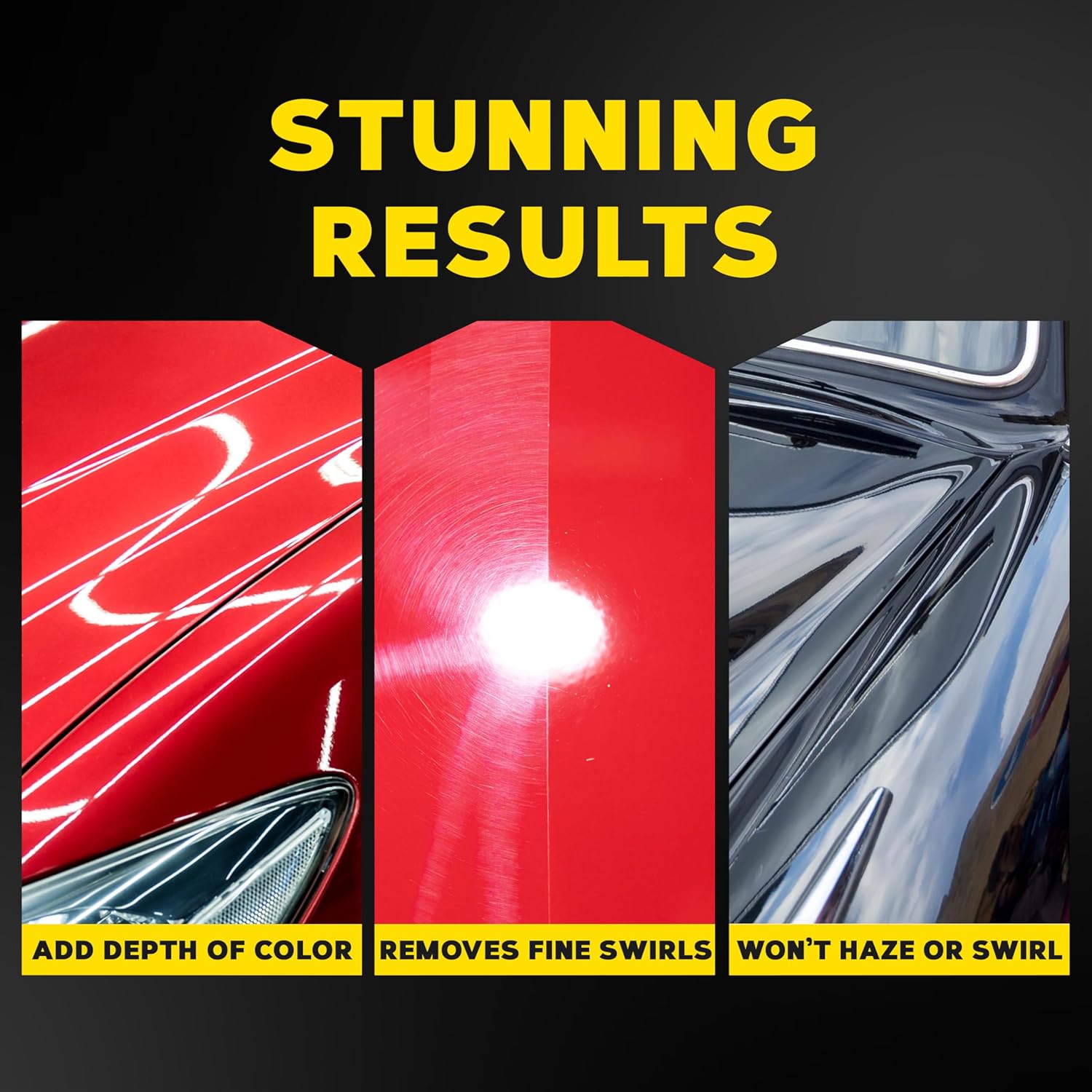 Meguiar’s Ultimate Polish – High-Gloss Polish for a Show Car Shine – Permanently Removes Light Swirls to Produce a Deep, Wet Reflection with a High Gloss Shine - Easy to Use, 16 Oz - Image 6