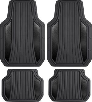 Motor Trend Rubber Car Floor Mats &...