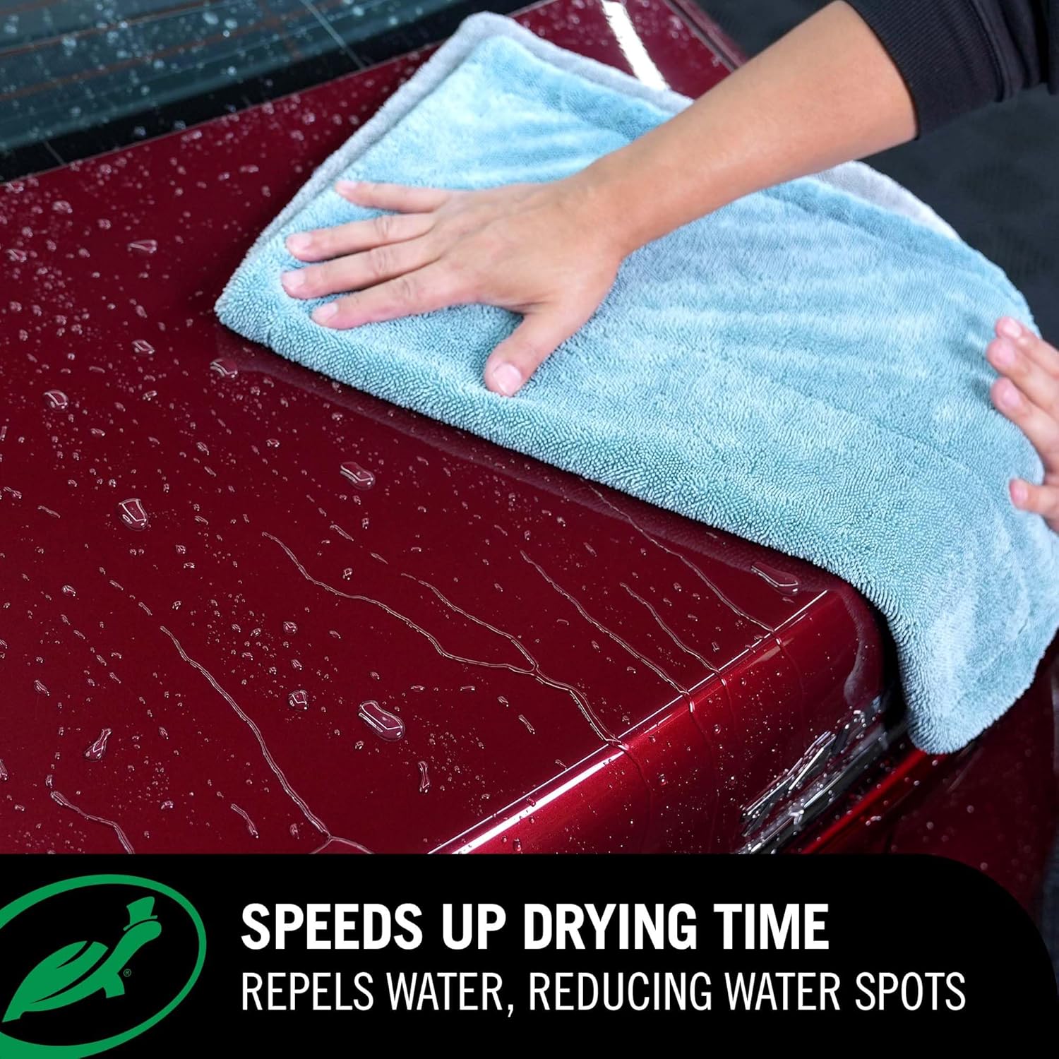 Turtle Wax 50834 1-Step Wax and Dry, Quick and Easiest Step to High Shine, for Cars, Trucks, Motorcycles and RVs, 26 oz. Double Pack with Microfiber Towel - Image 4