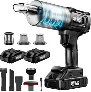 Car Vacuum Cordless, 35000PA Strong...