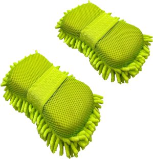 Microfiber Car Wash Sponge-Non-Scra...