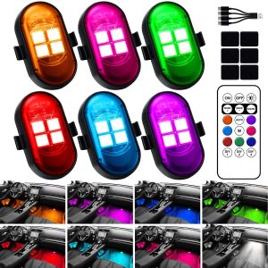 Upgraded Wireless LED Lights for Ca...