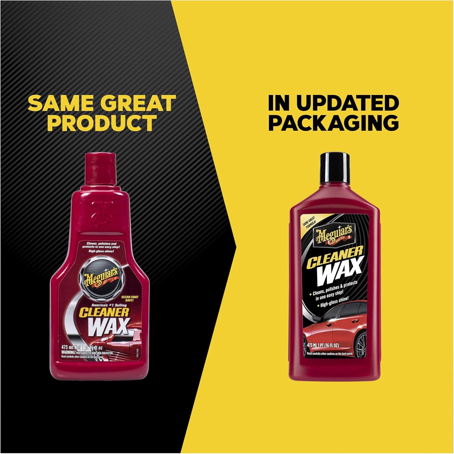 Meguiar’s Cleaner Wax, Liquid Car Wax For Diy Drivers & Detailers—Cleans, Polishes And Protects; Use On Exterior Paint And Clear Coat Surfaces On Cars, Trucks & Suvs - 16 Oz Bottle - Image 4