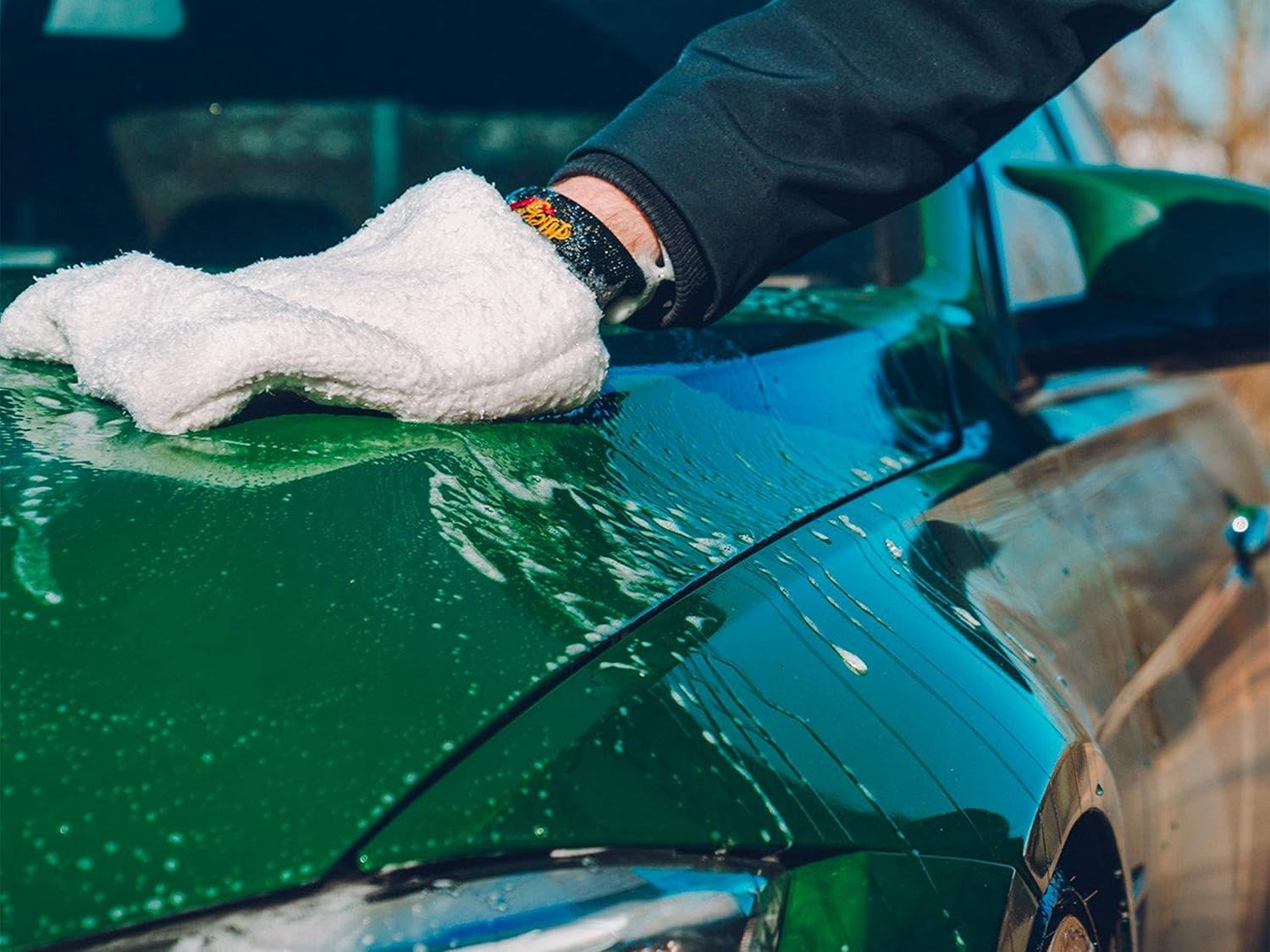 Meguiar's X3002 Microfiber Wash Mitt, - Image 4