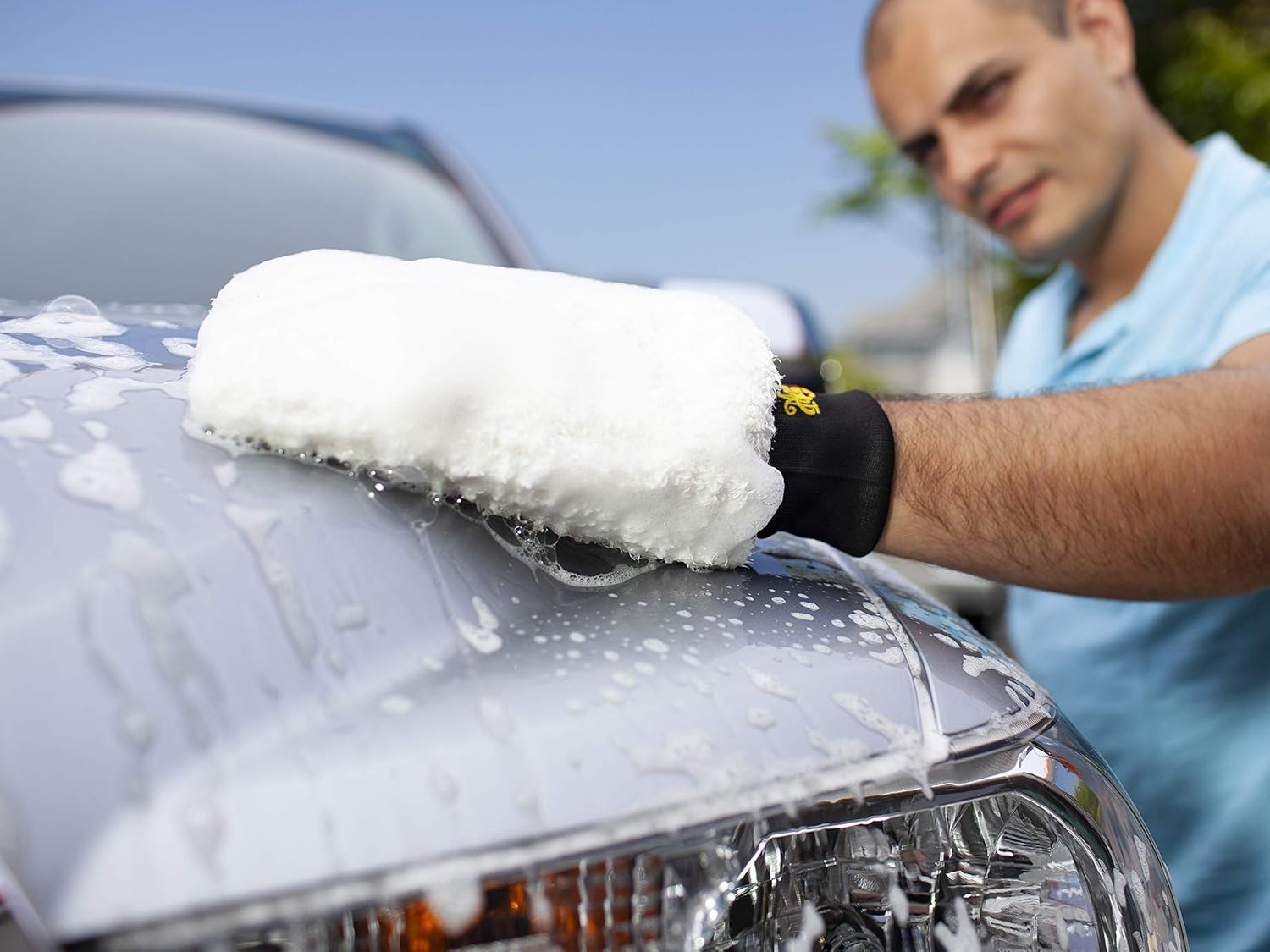 Meguiar's X3002 Microfiber Wash Mitt, - Image 3