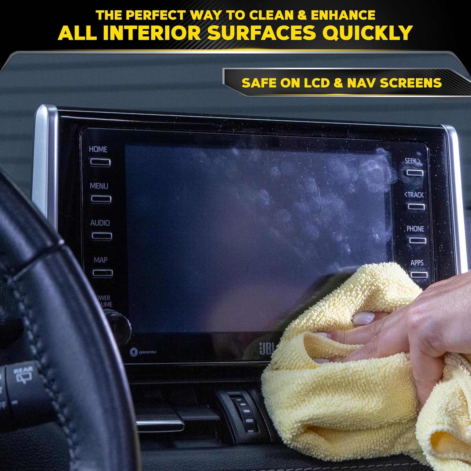 Meguiar's Quik Interior Detailer Cleaner, Quick Detailer Spray Cleans And Refresh Car Interiors, Use On Plastics, Leather & Rubber, Dashboards, Trim In Cars, Trucks & Suvs - 24 Oz Spray Bottle - Image 4