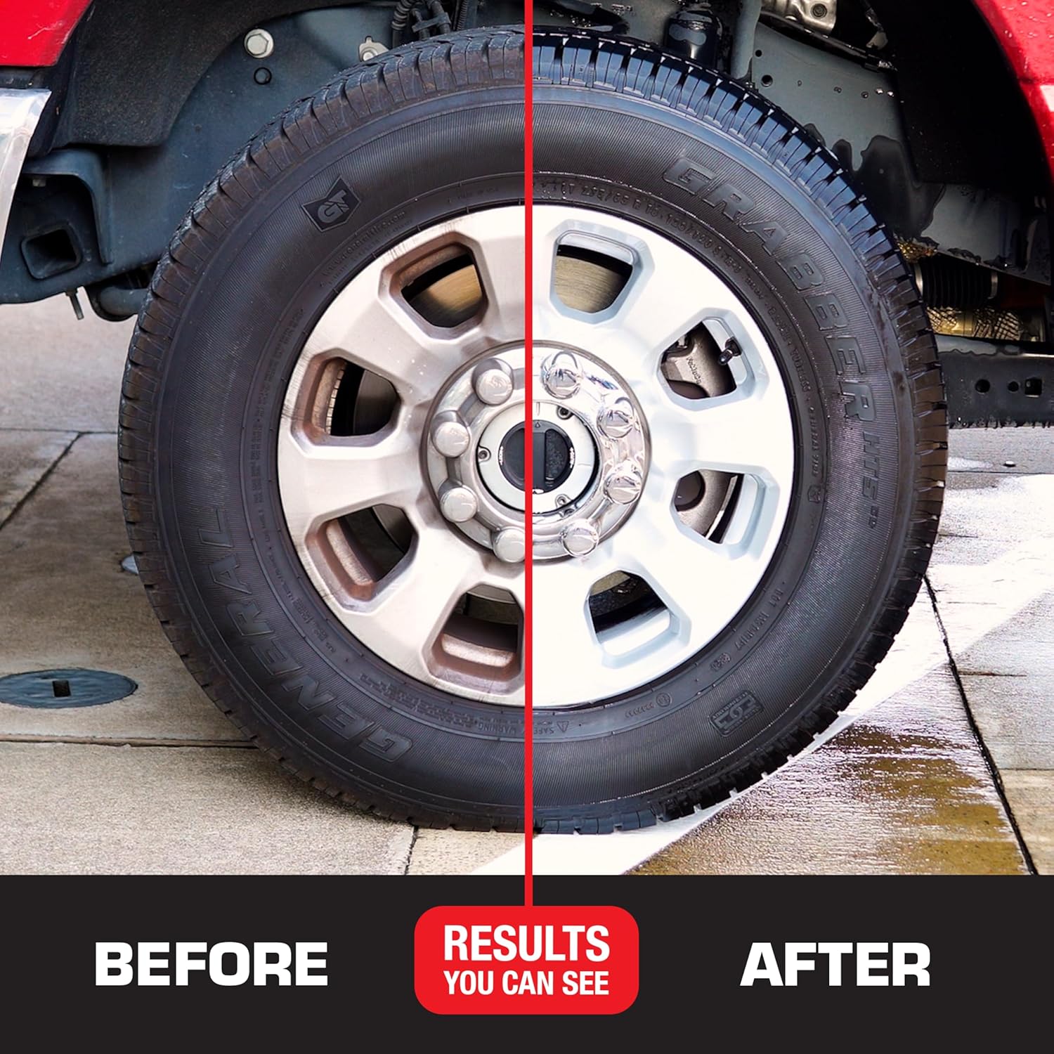Black Magic 120253 Intense Foam Wheel & Tire Cleaner w/High Foaming Deep Clean Formula to Remove Dirt, Grime & Brake Dust - Cherry Scent - Image 5