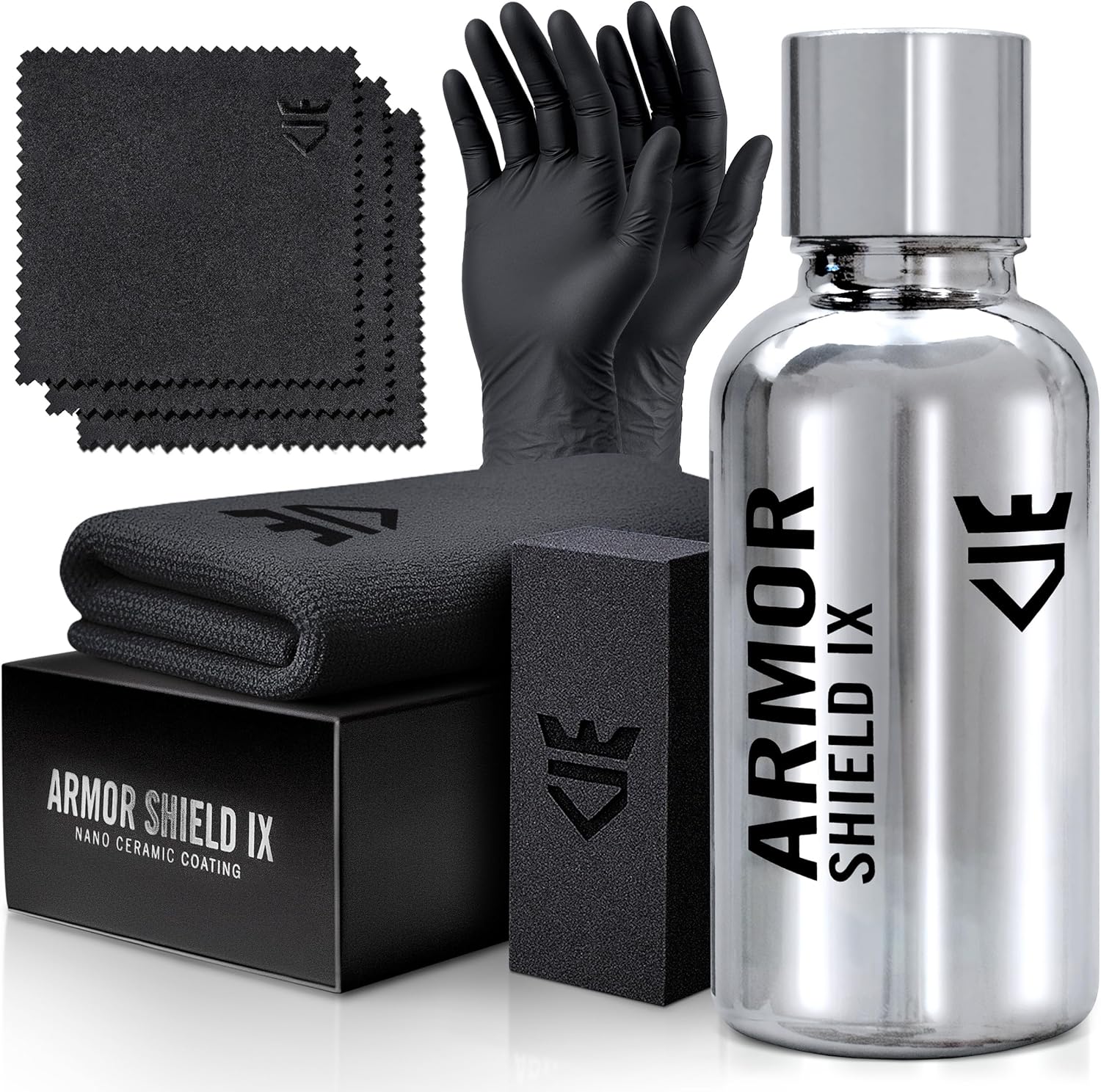 AvalonKing Armor Shield IX – DIY Ceramic Coating Kit for Cars – High Gloss, Hydrophobic & 2-Year Protection – Easy Home Application – Paint, Glass, Rims & Trim – 30ml