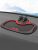 Multi-Functional Car Dashboard Mat with 360° Rotating Phone Holder | Anti-Slip Silicone Pad | Universal Swan Bracket for All Devices,Red.