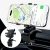 Car Phone Holder Mount Dashboard Upgrade 360 Degree Rotation Rear View Mirror and Sun Visor Multifunctional Clip Design Car Universal Phone Mount Compatible with 4-7 inch cellphones