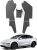 PUOENI 2025 2026 Model Y Juniper Center Console Side Anti-Kick Mats 5PCS TPE Scratch Resistant Protector of Center Console Sides for Model Y Refresh Juniper (Premium/Performance)-NO for (Standard)