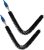 Long Handle Car Engine Cleaning Brush, Hard Bristle Automotive Wash Brushes, Flexible Bendable Vehicle Detailing Brush for Car Radiator Dryer Vent, Engine Oil Residue (2PCS)