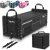Bold Color Block Trunk Organizer | 95L, 35″x13.8″x11.8″ | Dedicated Shoe Storage & 26L Ice Pack | Foldable for SUV/Car/Jeep | Stylish Gift & Essential Car Accessories for Drivers – Black-X212