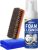 SHIELDOM Car Interior Cleaner Kit Multifunctional Foam Cleaner, Clean Cars Seat Carpet Upholstery with Detailing Brush & Towel Deep Inside Cleaning Remove Stain from Leather/Fabric/Vinyl/Plastic – 5oz