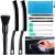 XANGNIER Car Detailing Kit Interior,Car Cleaning Interior Cleaner Brush Kit Tool,Car Care Detail & Clean Supplies Accessories Kits,Suitable for Auto,SUV,Truck,Sedan,Dashboard,Panel,10 Pcs Tools Sets