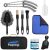 10-Piece Car Interior Cleaning Kit – 3 Natural Boar Hair Brushes, 3-in-1 AC Vent Brush, 160g Non-Toxic Gel, Microfiber Duster, 100ml Food-Grade Spray Bottle | Multi-Scenario for Auto