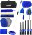 62” Car Wash Brush Kit Mitt Mop Sponge with Long Handle, 1 Chenille Scratch-Free Replacement Head, Windshield Window Squeegee,Car Duster,Car Detailing Brushes,Tower,Car Cleaning Kit for Cars RV Truck