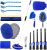 62” Car Wash Brush Kit – Mitt, Mop, Sponge & Long Handle, Scratch-Free Chenille Replacement Head, Wheel Tire Brush, Car Detailing Kit for Cars, RV, Truck