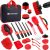 25Pcs Car Detailing Kit with Drill Brushes, Car Cleaning Kit for Interior Exterior, Wheel & Tire Brushes, Polishing Pads for Waxing, Auto Detailing Tools – Gift for Men Dad (25PCS)