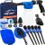 Car Wash Detailing Kit Cleaning Kits with Foam Gun Sprayer, Car Wash Brush and Large Wash Mitt Duster for Car Interior and Exterior Cleaning (Blue)