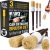 Detail Dudes Car Detailing Brush Set 3-pc – Scratch-Free Boars Hair for Interior and Exterior Work – Pro Quality Car Cleaning Brush Kit for Leather Seats, Dashboards, Wheels, Grills and Paint