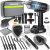 26pcs Car Cleaning Kit, Gray Interior Detailing Kit with High Power Vacuum Portable Cordless, Handheld Vacuum Cleaner for Home, Car, Pet Hair, Keyboard, Complete Auto Accessories for Gift