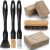 Fantasticlean 9PCS Car Interior Detailing Set, Microfiber Cloth & Applicator, Single-Head Detailing Brushes, Natural Bristles, Scratch-Free & Ultra-Soft for Seats Leather Care or Cleaning