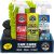 Chemical Guys Car Cleaning Kit – With Car Wash Soap, Wheel Cleaner, Total Interior, Car Wash Mitt – Interior and Exterior Wash Kit With Vehicle Cleaning and Detailing Accessories – 7 Item Kit